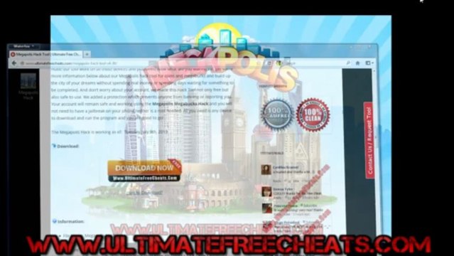 Megapolis Megabucks Hack Tool Android iOS Facebook2223