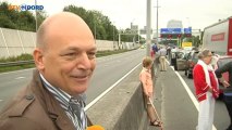 Verkeerschaos door storing Julianabrug (A7) - RTV Noord