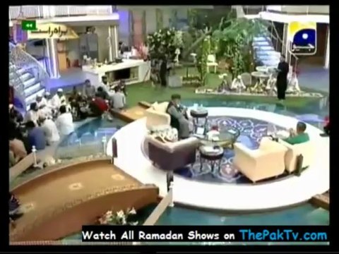 Aalam Aur Aalim With Amir Liaqat By Geo TV (Saher) - 11th July 2013 - Part 2
