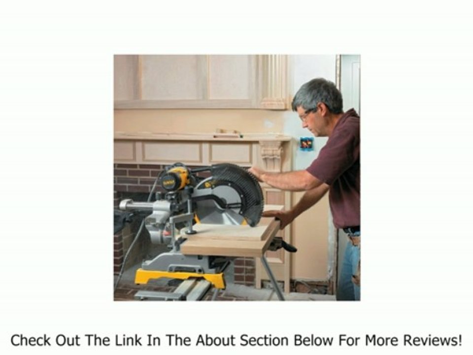 DEWALT DW718 12-Inch Double-Bevel Slide Compound Miter Saw Review