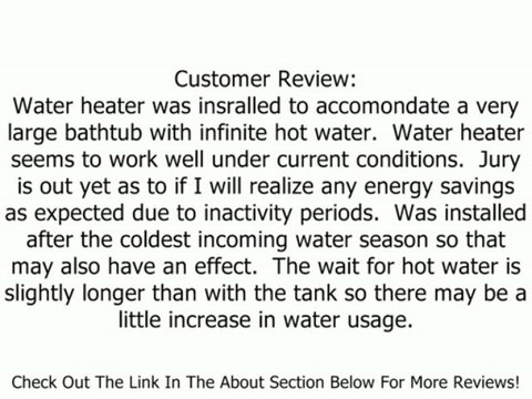 Stiebel Eltron Tempra 29 Plus Electric Tankless Whole House Water Heater, 240 V, 28.8 kW Review