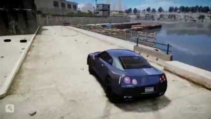 GTA IV HD1080p Nissan GTR R35