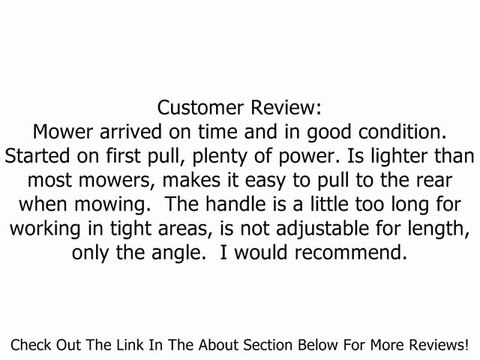 Husqvarna 7021R 21-Inch 160cc Honda GCV160 3-In-1 RWD Self-Propelled Lawn Mower (CARB Compliant) Review