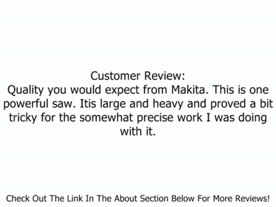 Makita 5104 14 Amp 10-1/4-Inch Circular Saw Review