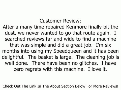 Speed Queen AWN412S 26 Top-Load Washer 3.3 cu. ft. Capacity Review