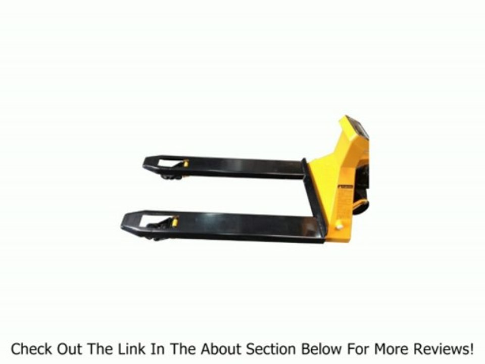 Pallet Jack Scale 5500lb x 1lb, Scale Pallet Jack, Brand new Pallet Truck with Scale----$50 Mail-In Rebates Review