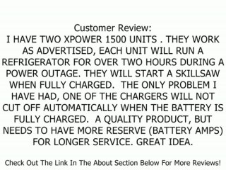 Xantrex 802-1500 XPower 1,500 Watt Portable Powerpack Review