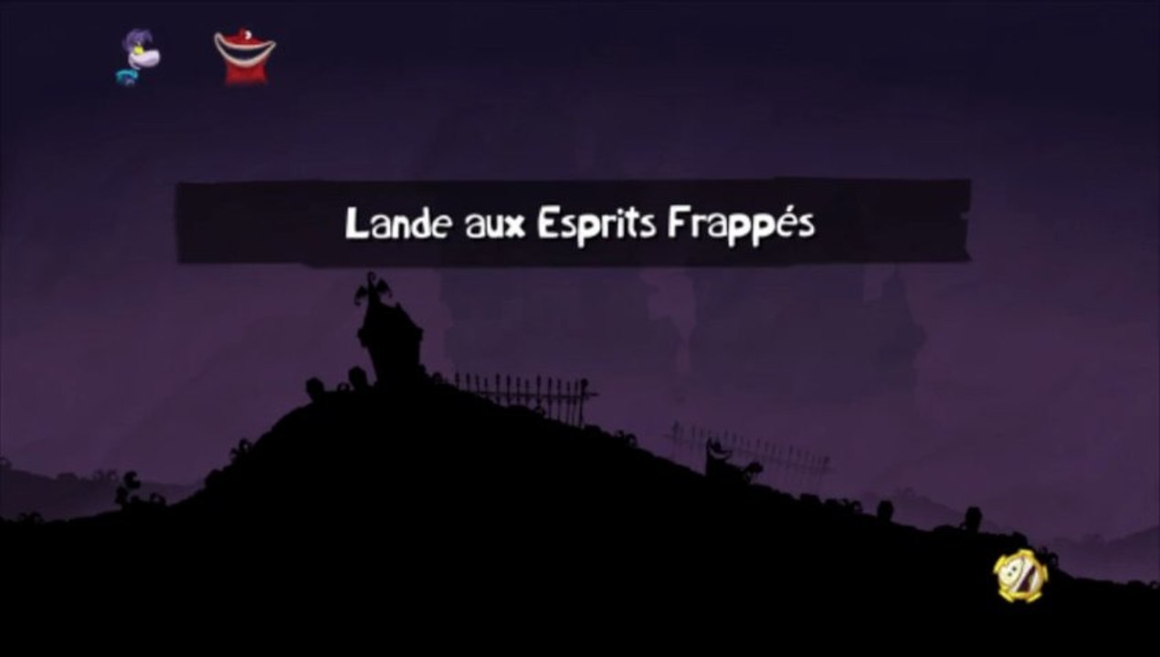 Rayman Origins - [BONUS] - La Lande aux Esprits Frappés !