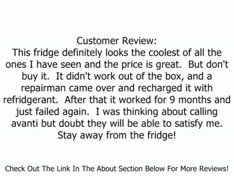 Avanti WBV21DZ 21-Bottle Side-By-Side Dual Zone Wine/Beverage Cooler Review