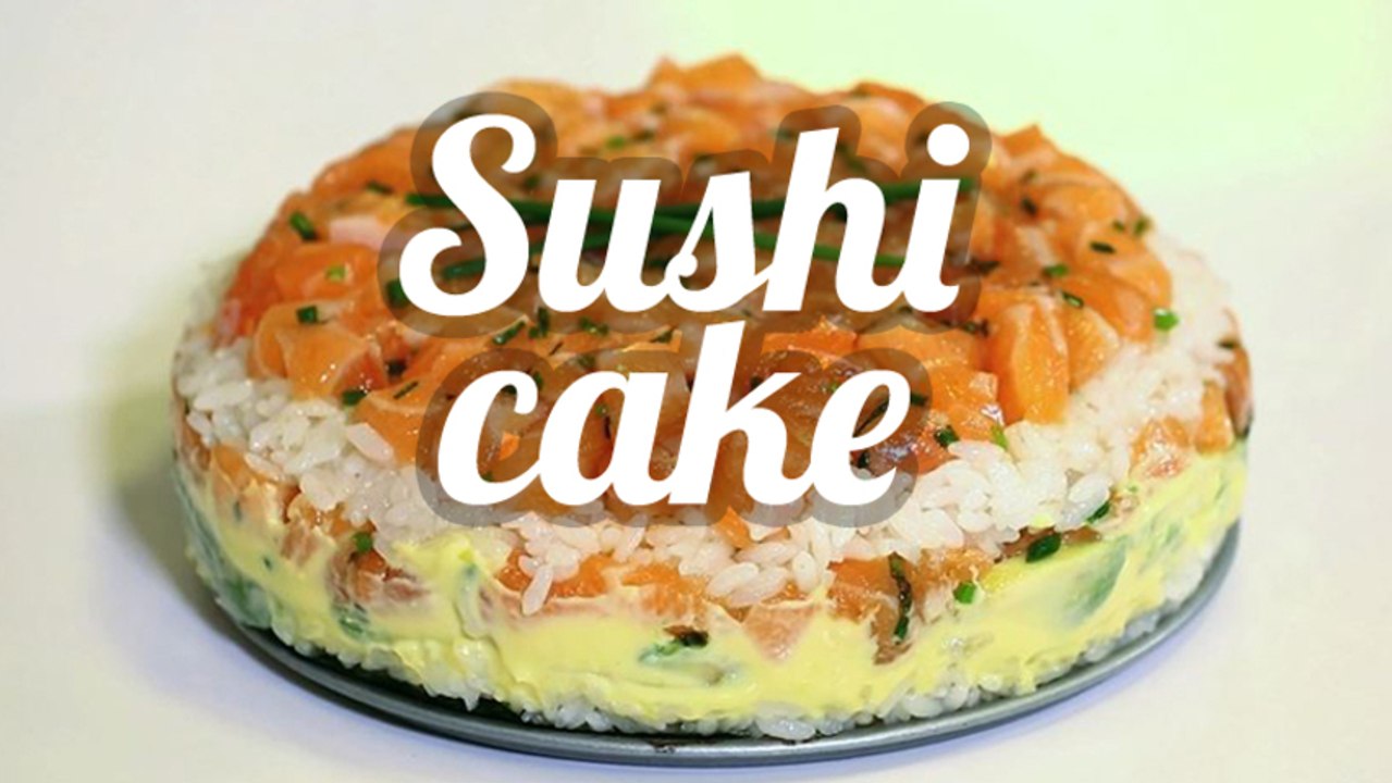 Sushi cake