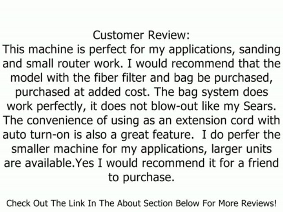 Fein 9-20-26 Turbo III 15-Gallon Wet/Dry Vacuum with Auto-Start Review