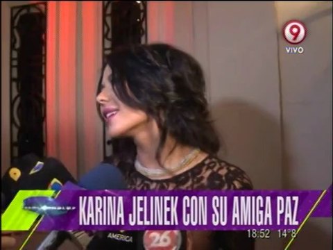 Pronto.com.ar Karina Jelinek junto a Fariña