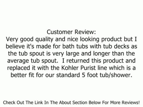 KOHLER K-T14664-4-BN Loure Rite-Temp Bath and Shower Valve Trim, Vibrant Brushed Nickel Review