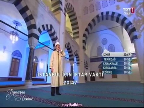 İftar duası Akşam ezanı Adem karabey Ramazan 2013