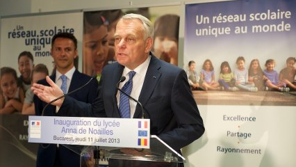 «Bonne chance !»: inauguration du lycée Français Anna de Noailles à Bucarest