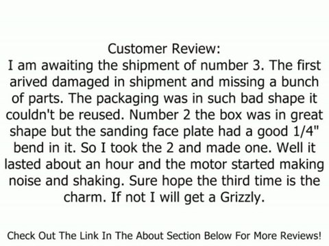 JET 708432K JDS-12DC 12-Inch 1 Horsepower Open Stand Disc Sander with Dust Canister, 115/230-Volt 1 Phase Review