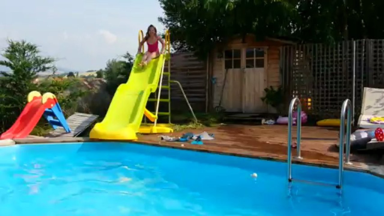 Nouveau toboggan: merci parrain bis