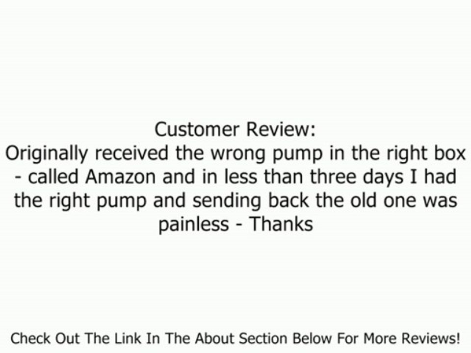 Little Giant SUB12G07H2W2V Submersible Well Pump, 3/4-HP 12-GPM 2-Wire 230-Volt Review