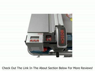 Bosch 4100DG-09 10-Inch Worksite Table Saw with Gravity-Rise Stand and Digital Rip Fence Review