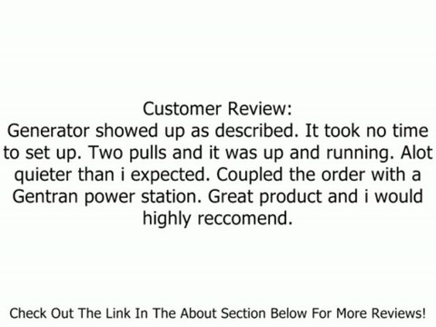 Generac 5796 XG6500 8,125 Watt 410cc OHV Gas Powered Portable Generator With Wheel Kit Review