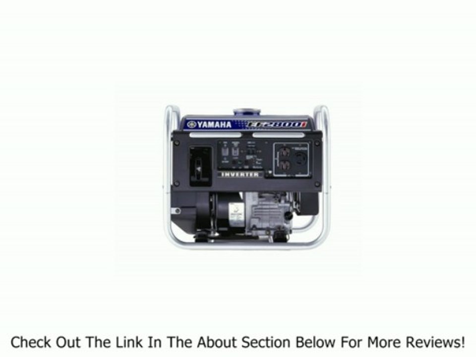 Yamaha EF2800i 2,800 Watt 171cc OHV 4-Stroke Gas Powered Portable Inverter Generator (CARB Compliant) Review