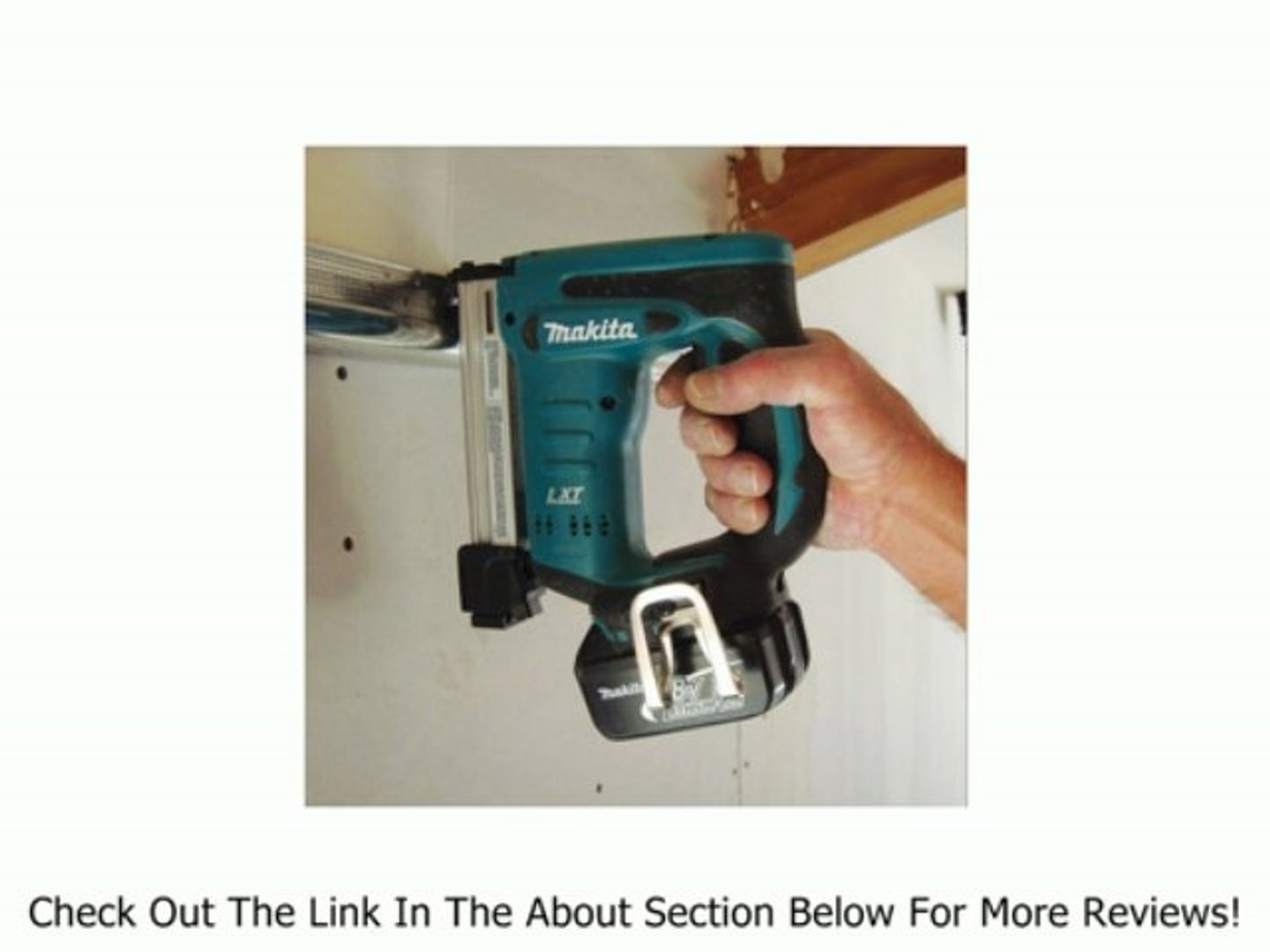 Makita BST221 18-Volt LXT Lithium-Ion Cordless 3/8-Inch Crown Stapler Kit  Review – Видео Dailymotion