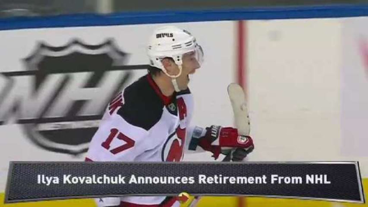 Ilya Kovalchuk Announces Retirement