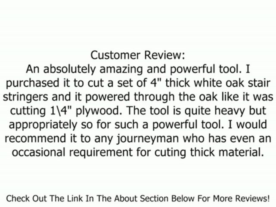 Milwaukee 6470-21 15 Amp 10-1/4-Inch Circular Saw Review