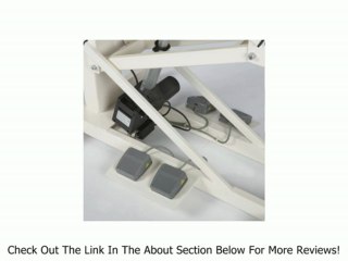 Master Equipment Z-Lift  36 by 24-Inch Electric Table, Ivory Review