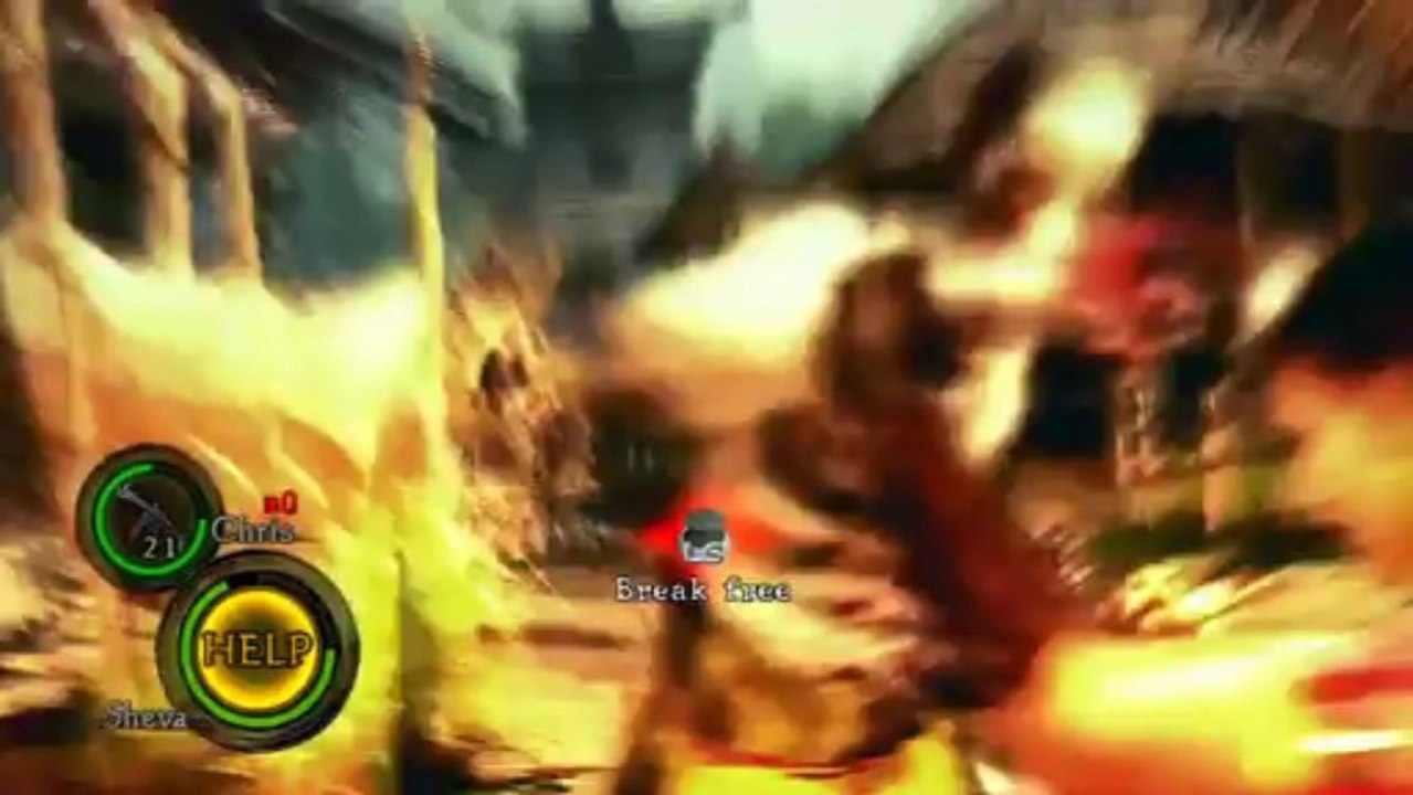 Resident Evil 5 - Part 14 - Village Ambush! (Let's Play / Walkthrough / Playthrough)