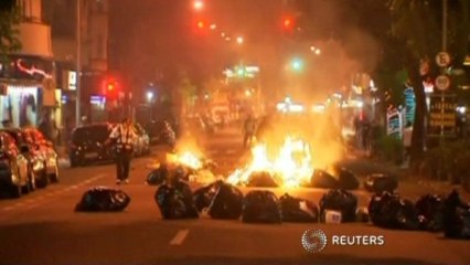 Violent clashes erupt in Brazil