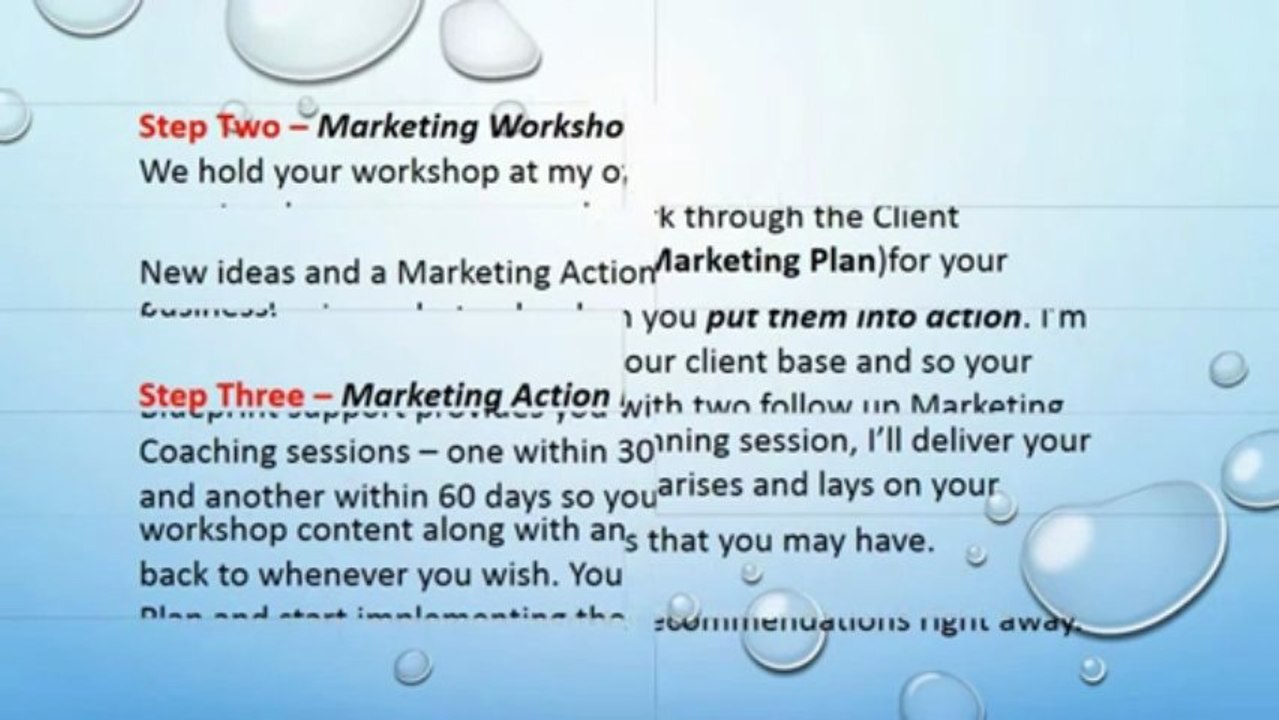 Develop a Marketing Plan for Your business