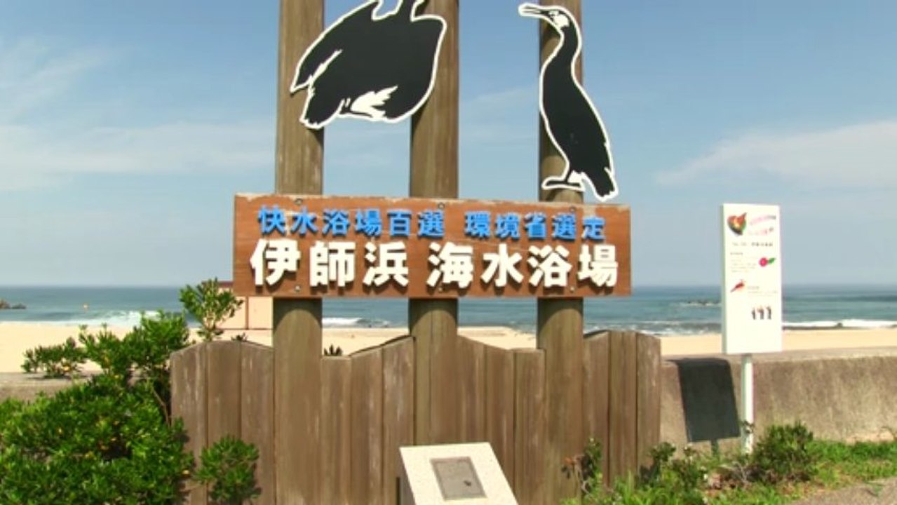 Beaches that have been contaminated with radioactivity　茨城県日立市