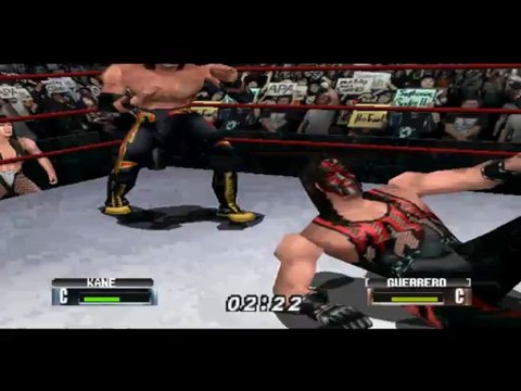 wwf no mercy n64 - kane vs eddie guerrero