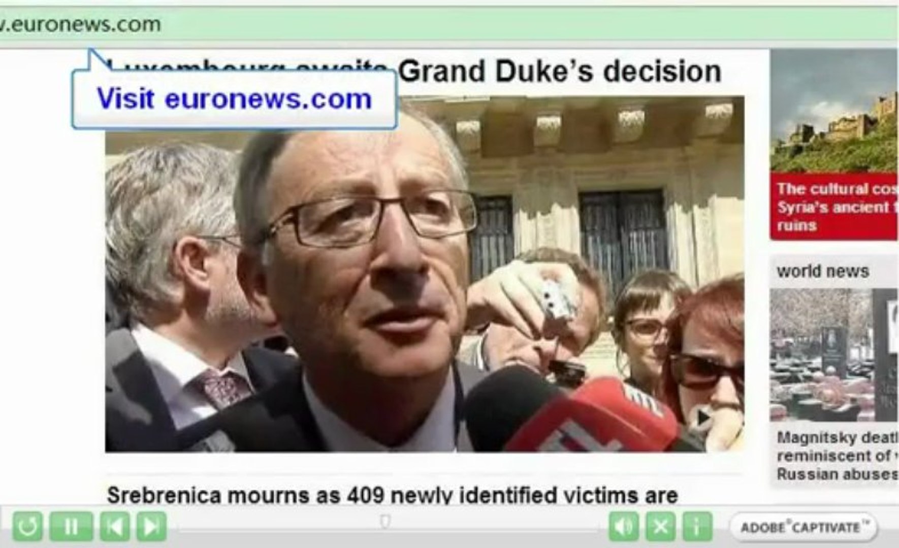 ⁣How to rip euronews video or download live videos from euronews.com
