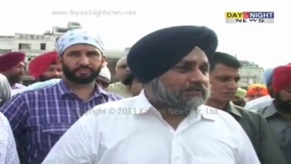 Sukhbir Singh Badal visits to Golden Temple