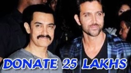 Aamir Khan & Hrithik Roshan Raise Funds for FLOOD VICTIMS