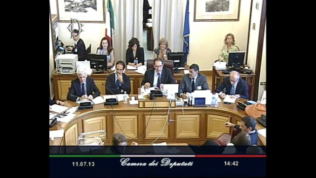 Roma - L'audizione del Ministro Massimo Bray (11.07.13)