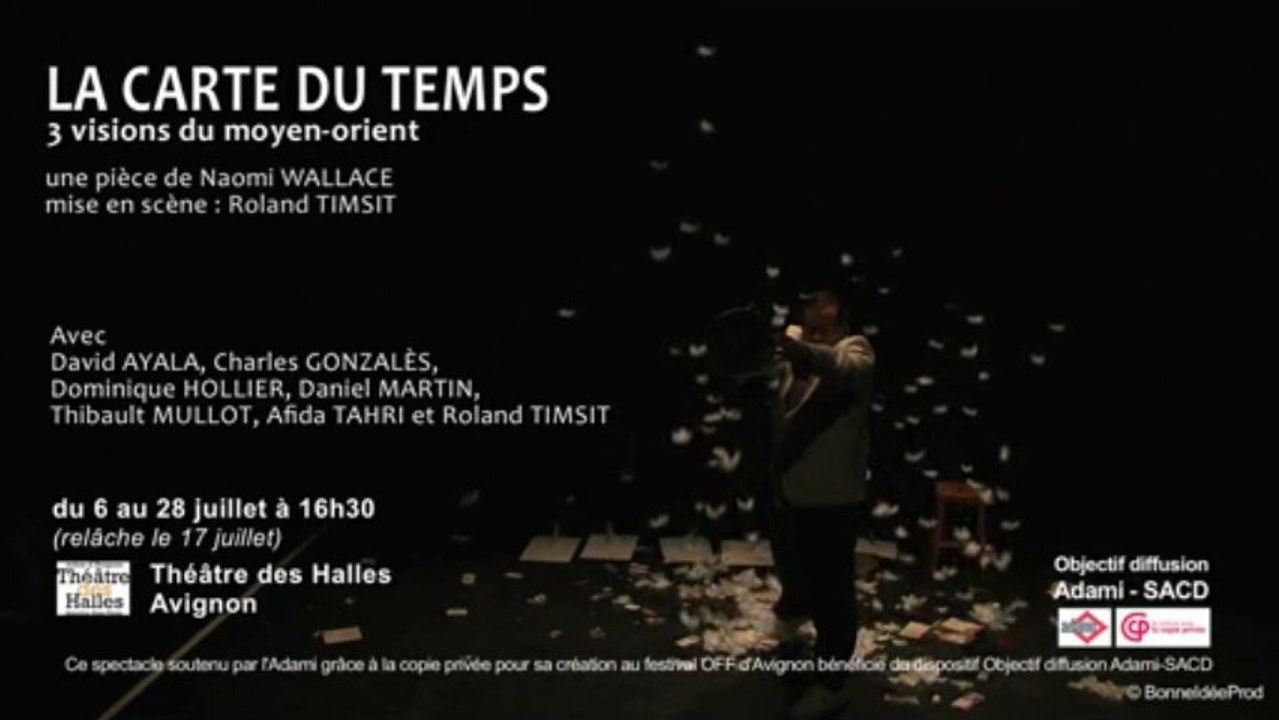 Objectif diffusion  Adami - SACD : La Carte du temps, trois visions du Moyen-Orient (bande annonce)