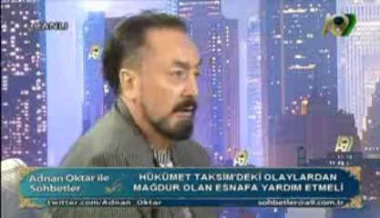 Hükümetimiz Taksim'deki olaylardan mağdur olan esnafa yardım etmeli