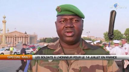 Mali : Les soldats en France pour la fête nationale