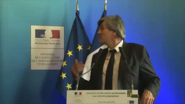 Discours de Stéphane Le Foll : 200e produit français sous indication géographique