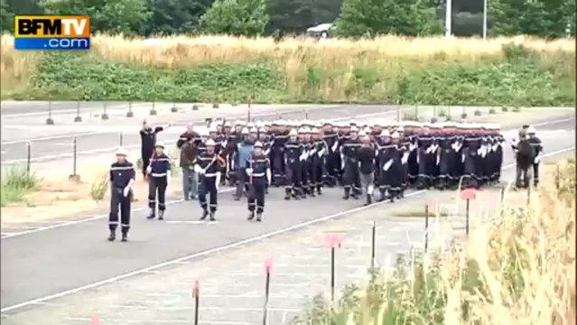 Défilés du 14 juillet: à l'entraînement avec les pompiers de l'Ouest - 12/07