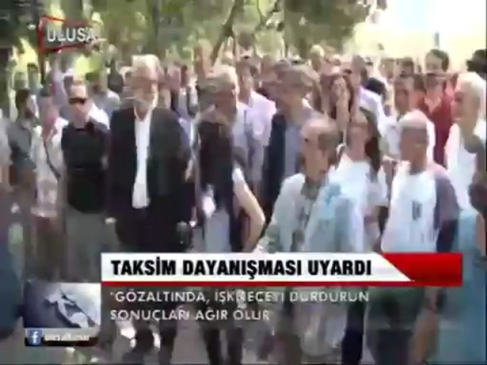TAKSİM DAYANIŞMASI UYARDI