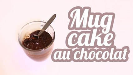 Mug cake au chocolat