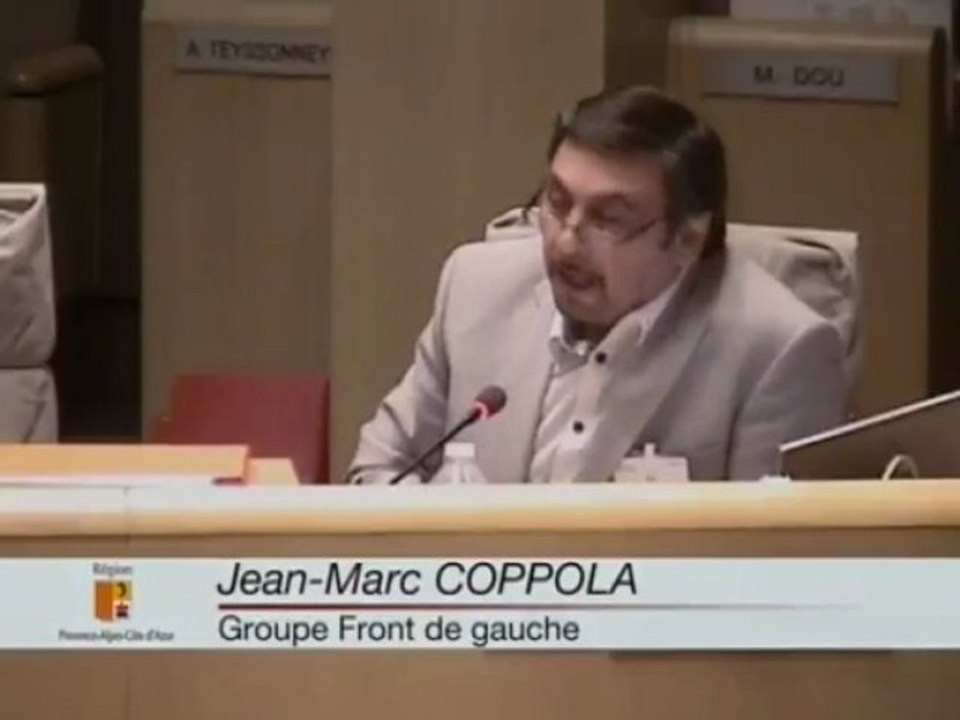 CR PACA du 28 06 2013 Jean Marie COPOLLA - Rapport 24 : rocade L2 à Marseille