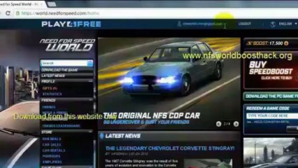 How To Buy Speed Boost By SMS In NFS World HD