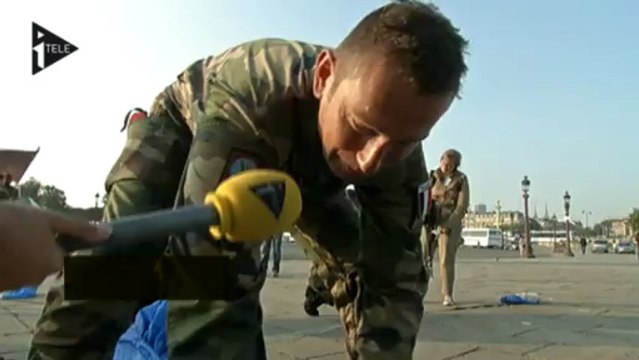 Dernière répétition du 14 juillet sur les Champs-Elysées