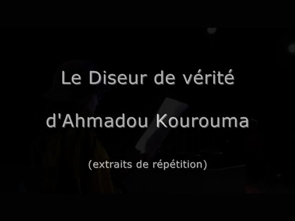 Atelier théâtre 2010/2011 – Le Diseur de vérité (répétition)