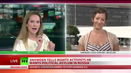 Snowden asks Russia for asylum